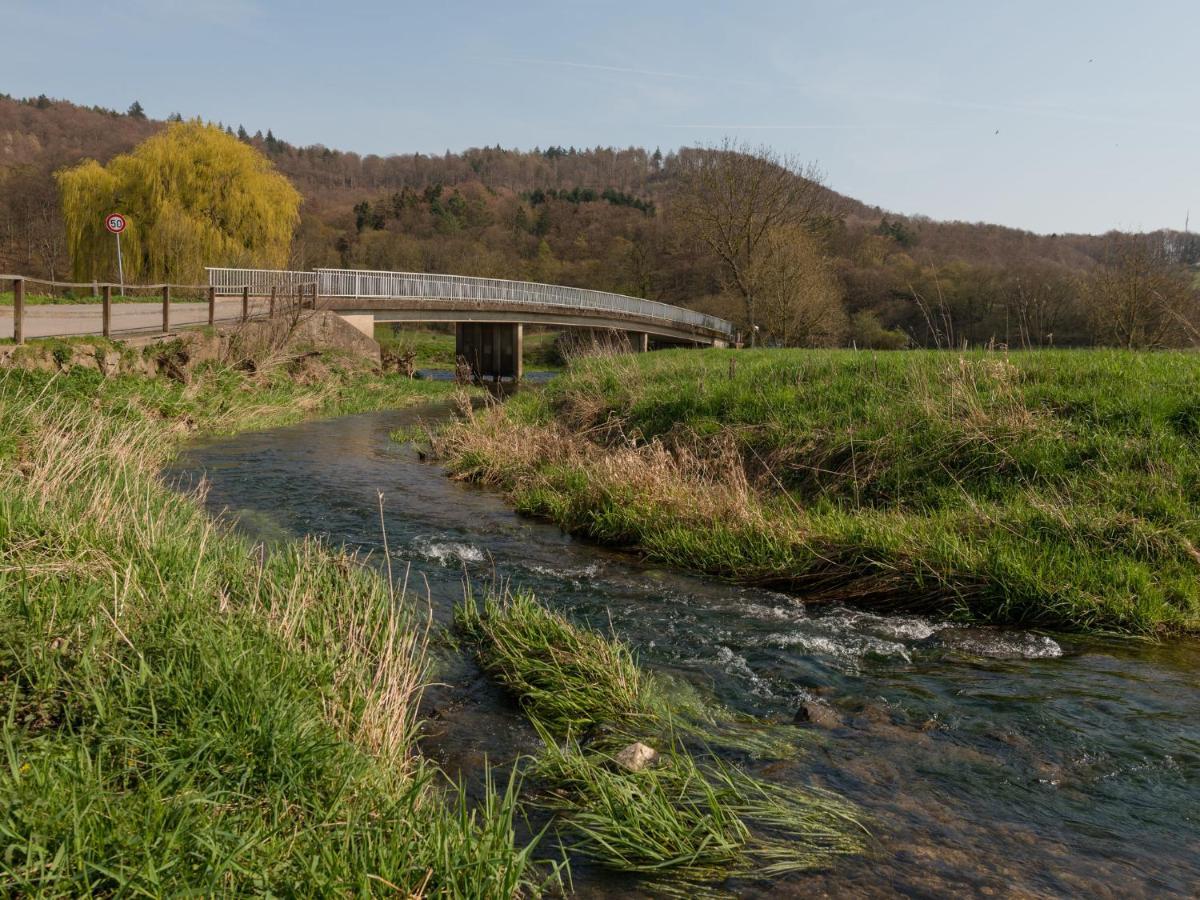Modern Holiday Home Near River In Amelgatzen Emmerthal Rum bild